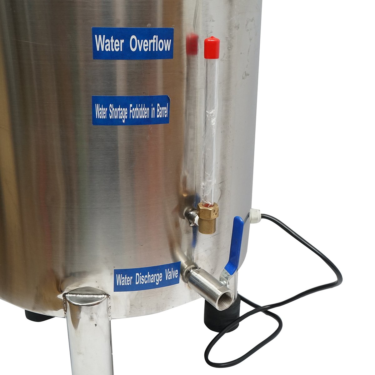 Aparat automat de pasteurizare din inox pentru lapte, sucuri, capacitate 20L, 305x350x300mm